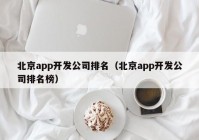 北京app開(kāi)發(fā)公司排名（北京app開(kāi)發(fā)公司排名榜）