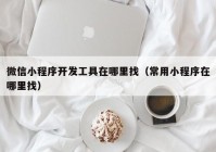 微信小程序開發(fā)工具在哪里找（常用小程序在哪里找）