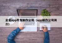 企業(yè)app開(kāi)發(fā)制作公司（app制作公司簡(jiǎn)介）